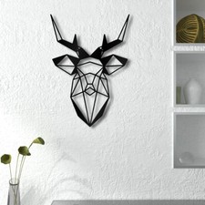 Wanddeko Hirsch  Holz