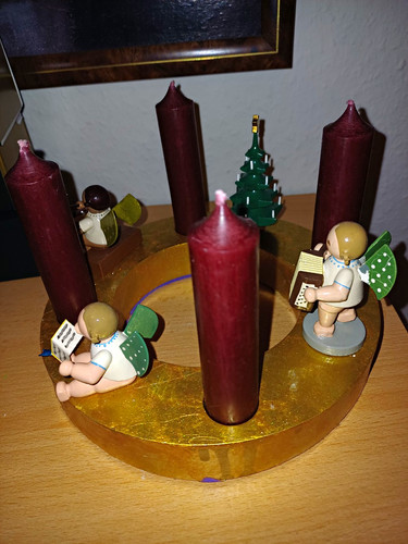 Adventskranz raysin - adventskranz,