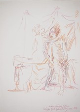 Oskar Kokoschka: Paar, Das