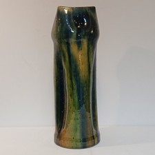 Jugendstil Vase Keramik Typisch Stilisierte Form Antik um 1900 Art van de Velde 