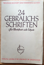 24 Gebrauchsschriften  für