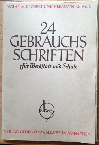 Gebrauchsschriften für - 24,
