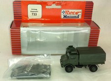 Roco H0 Minitanks 733 Unimog gepanzert mit Zurüstteile   [ mit OVP