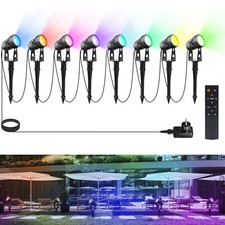 Warmweiß RGBW Gartenleuchte