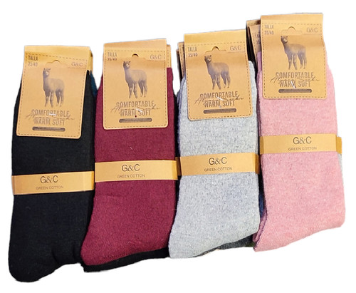 Paar wollsocken damen - wollsocken,