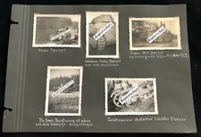 Fotoalbum Seite Panzersoldat 2. WK Panzer IV Renault R 35 Char B 1 Somua S-35