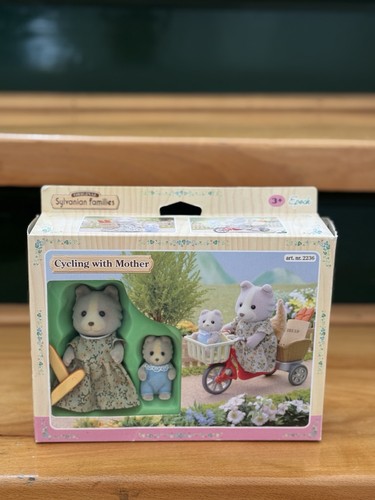 Sylvanian families cycling - sylvanian,