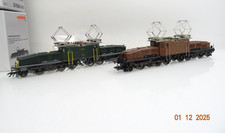 Märklin H0 37565 Schweiz E-Lok Set 2tlg. Krokodil SBB Mfx Sound in OVP JL4786