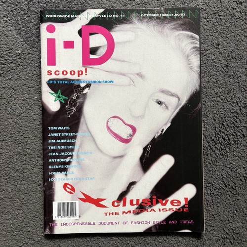 Magazine october 1986 - i-d,