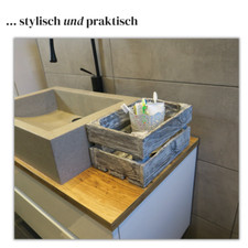 Weinkiste bzw. Holzkiste Weiß