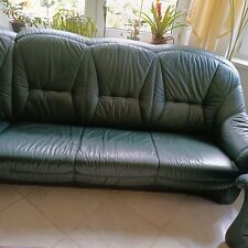 Eckcouch und Sessel Leder gebraucht, 2,3 m x 3 m Sitzhöhe 44 cm keine Schlaffunk