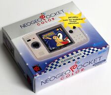 SNK Neo Geo Pocket Color Platinum Silver Sonic The Hedgehog *Original versiegelt