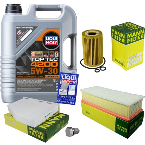 Mann inspektionspaket liqui - 5l,