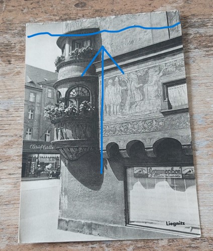 Ansichtskarte liegnitz - s/w,