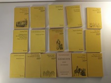 Reclam Sammlung 16 Hefte