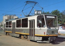 Ak Straßenbahn Dresden am