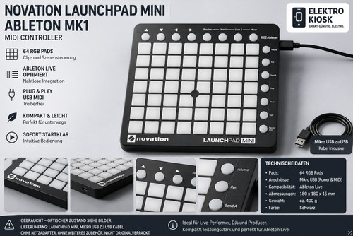 Novation launchpad mini - novation,