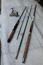 DAM Angler Sammler Steckrute und Rolle Angel Holiday und Rolle Quick + Müggelsee