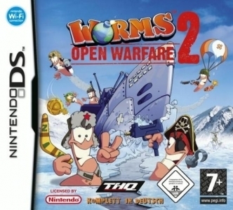 Nintendo 3ds worms open - nintendo,