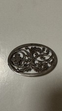 Antike Silberbrosche 925