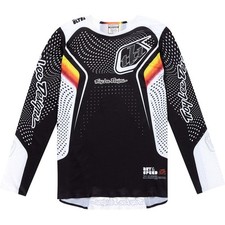 Troy Lee Designs MTB-Jersey Langarm Sprint Ultra Optic - Schwarz