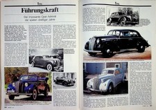 Oldtimer Markt 1582) Opel
