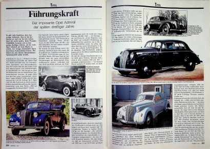 Oldtimer markt 1582 opel - oldtimer,