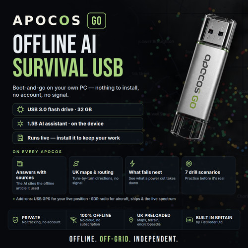 Offline survival usb - survival,