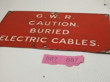 Oldtimer GWR vergrabenes Kabel