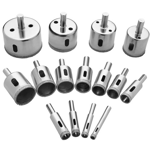 Diamantbohrer set stück - diamantbohrer, 15