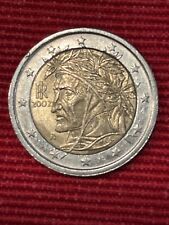 2 Euro Münze Italien Dante