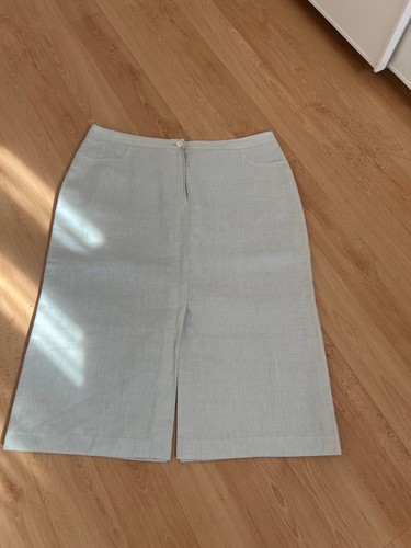 Damen rock 100 leinen 44 - rock,