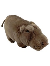 Kuscheltier Nilpferd Braun 8