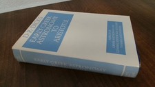 Early greek astronomy to - early,
