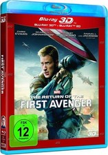 Blu-ray/ The Return of the First Avenger - 3D + 2D Version !! Wie Nagelneu !!