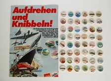 Meilensteine Verkehrsgeschichte -Coca Cola Knibbelbilder-Leer Poster+Satz 1982 H