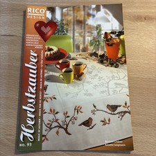 Rico Design Stickheft Bd 93 Herbstzauber Sticken Handarbeit Kreuzstich
