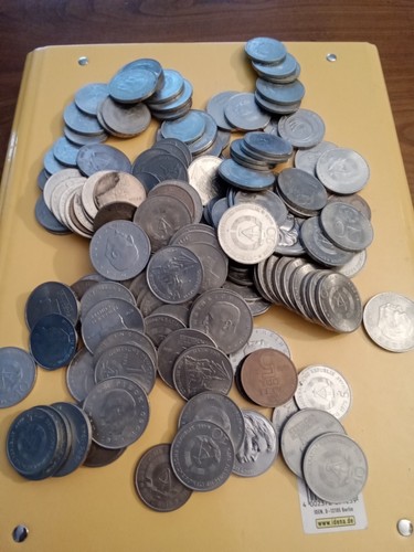 über 155 münzen ddr - ddr, ,