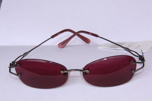 Rahmenlose farb brille - rahmenlose,