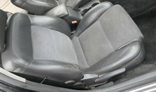 VW Passat 3B 3BG Sitz vorne rechts Beifahrersitz Leder Ledersitz anthrazit alcan