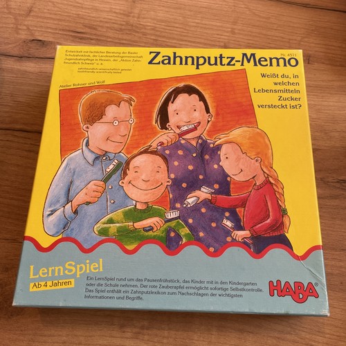 Haba 4571 zahnputz memo - haba,