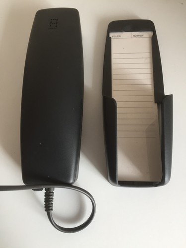 Vintage tastentelefon schwarz - tastentelefon,