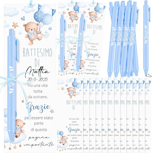 Taufkarten set für mädchen - set,