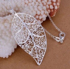 Damen Anker Hals Kette 45 cm