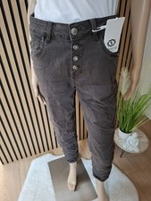 Karostar wie Jewelly Boyfriend Baggy Jeans Hose K2800-7 Braun M - XXXXL TOP