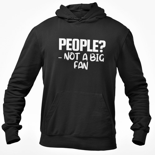 Lustiger hoodie people not - hoodie,