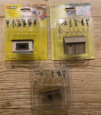 3x Noch Figuren Schuppen Sets