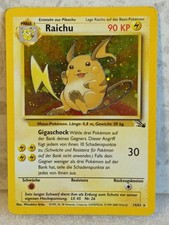 Pokemon Raichu 14/62 Fossil