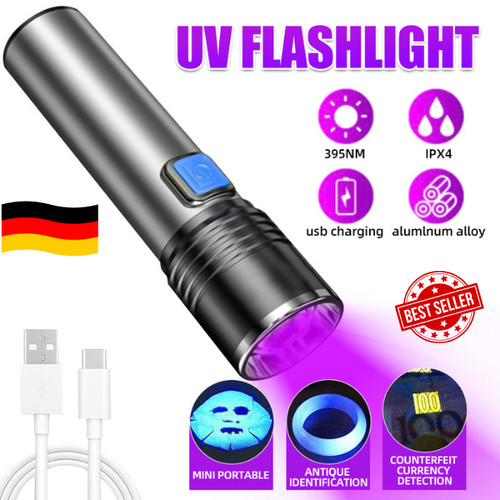 Taschenlampe 365nm - uv,