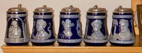 Jahresseidel bierkrüge - m&r, ,